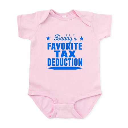 

CafePress - Daddys Favorite Tax Deduction Body Suit - Baby Light Bodysuit Size Newborn - 24 Months