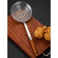 thumbnail image 3 of Grade Slotted Spoon for Draining and Frying Practical Wire Strainer Skimmer with Comfortable Handle Kitchen Tool, 3 of 9