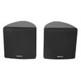 thumbnail image 2 of Cube by Rockville Pair of 3.5" Black Home Theater Wall Speakers+Swivel Brackets, 2 of 10