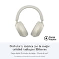 thumbnail image 2 of Audífonos Inalámbricos con Noise Cancelling Sony WH1000XM5 Plateado, 2 of 4