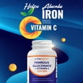 thumbnail image 6 of Vitamatic Ferrous Gluconate 324 mg + Vitamin C 100 mg - (65 mg Elemental Iron) High Potency Iron Supplement - No Artificial Color Additives - Gentle on Stomach - 250 Tablets - Made in USA, 6 of 10