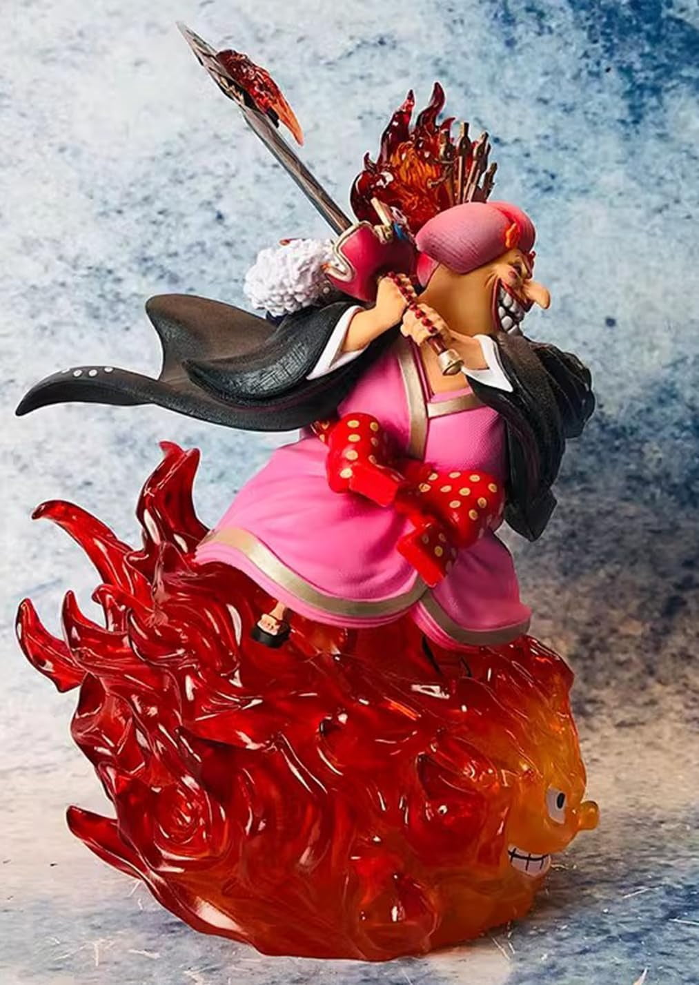 New Four Emperors Big Mom Charlotte Linlin (Luminescence combat Ver) Character Anime Model Statue Action Figures Desktop Ornament Popular Decorations Fan Souvenirs Creative Gift Collectable