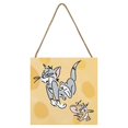 thumbnail image 1 of Tom and Jerry Cheese Wooden Block, 1 of 1