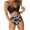 Black, variant on LoyisViDion Women Swimsuits On Clearance Women Sexy Patchwork Printed Bikini Push-Up Pad Swimwear Set Swimsuit Beachwear Mint Green XL
