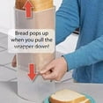 thumbnail image 4 of Taicans Bread Box,Plastic Bread Container,Airtight Bread Storage Container,Bread Storage for Kitchen Counter,Bread Keeper with Airtight Lid,Tall Bread Saver,Sandwich Bread Holder,13.5x5.2x5.2in, 4 of 6