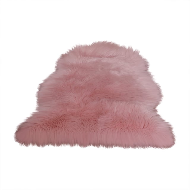 Giyblacko Carpet Door Mats Solid Color Plush Rug Office Home Fluffy Area Rug Bedroom Soft Furry Durable Rug