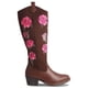 thumbnail image 2 of Bota Vaquera Larga para Mujer Dominiq Mod. 1151 Bordado de Rosas, 2 of 5