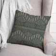 thumbnail image 3 of Creative Products Charcoal Lace Pattern 18 x 18 Spun Poly Pillow, 3 of 3