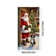 thumbnail image 2 of Decoraciones de Navidad Cubierta de Puerta de Navidad de 35 X 72 Pulgadas Cortina de Puerta de Navidad Decoración de Puerta Y Pared Del Día de Navidad Decoración de Fiesta de Vacaciones Decoraciones D, 2 of 6