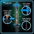 thumbnail image 6 of Flybar Jolt Pogo Stick for Kids, Perfect for Beginners w/ Foam-Covered Metal Frame, Handles & Padding, Non-Slip Foot Pads, Wide Tip, Outdoor Active Play Toy for Boys & Girls, Ages 6+, Retro Rocket LE, 6 of 7
