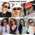 thumbnail image 2 of Gafas de Sol JASPIN Y2K Rectangulares UV400 para Mujeres y Hombres, 2 of 6