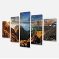 thumbnail image 2 of Ocean and Mountains Panorama - Large Landscape Canvas Art, 2 of 3