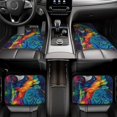 thumbnail image 4 of Salouo Vibrant Rainbow Parrot Fantasy for 4-Piece Floor Mats, Custom Fit Car Mats All-Weather Car Foot Mats Automotive Floor Mats for Cars, Trucks, SUVs, Vehicle Floor Liner, 4 of 7