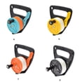 thumbnail image 3 of Treal de cuerda de buceo con tapón de tapón Profesiones Línea Winder KAYAK Trolley Paracord Titular de carrete Rueda Snorkel Agua Deportes Negro Eigraketly OD002622-04B, 3 of 5