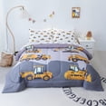 thumbnail image 1 of Juego de cama Cokouchyi, edredón doble para niños, 4 piezas, 1 of 7