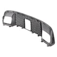 thumbnail image 2 of KarParts360 For Jeep Grand Cherokee WK 2022 Bumper Grille Front | Textured Black | With Tow Hook Holes | With Adaptive Cruise Control | Replacement For CH1036193 | 68310774AB, 2 of 4