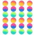 thumbnail image 2 of 24 pelotas saltarinas grandes y coloridas para niños, pelotas de goma para rebotar, premios de carnaval, rellenos para bolsas de regalo, actividades al aire libre, regalos de cumpleaños y fiestas, 2 of 7