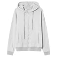 thumbnail image 5 of Godom Hoodies for Women Zip Up Hoodie Oversized Sweatshirt Fleece Jackets Fall Winter Coats 2025 Fashion, 5 of 7