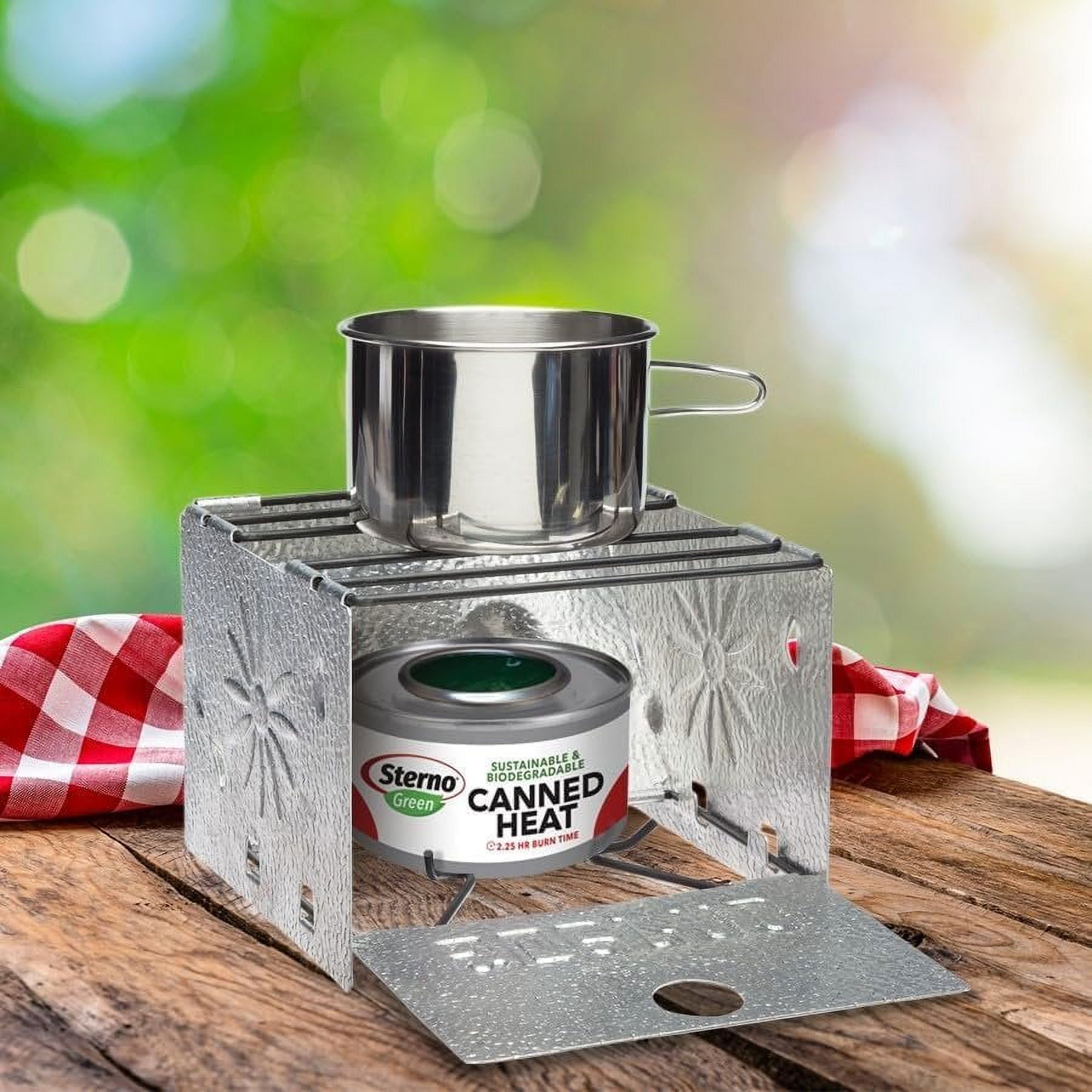 Sterno Folding Stove, Compact Camping Stove, Durable Corrosion