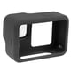 thumbnail image 5 of Funda protectora de silicona suave con cordón de seguridad para la muñeca y tapa para lente de cámara para GoPro 9 (negro), 5 of 14