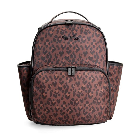 Mochila Itzy Ritzy Mini Leopardo 10 Bolsillos