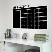 Soimiss Multi-Function Household Erase Board Black Planner Board for Home and Office