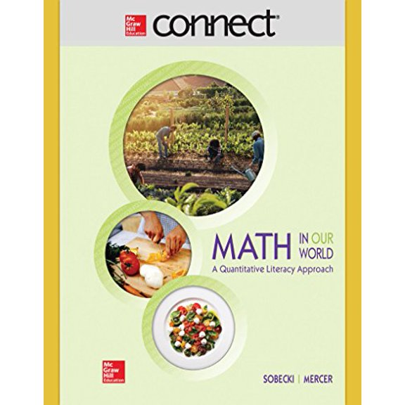 Pre-Owned Connect Math Hosted by ALEKS Access Card 52 Weeks for Quantitative Literacy, 9781259827921, 1259827925, Paperback, 1 edition