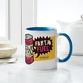 thumbnail image 6 of CafePress - Beans Fart Fuel Mugs - 11 oz Ceramic Mug - Novelty Coffee Tea Cup, 6 of 6