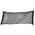 thumbnail image 3 of Amdohai Car Rear Cargo Net Double-Layer Trunk Cargo Storage Organizer 35x16 Inch with Mounting Hooks for Car Truck SUV, 3 of 5