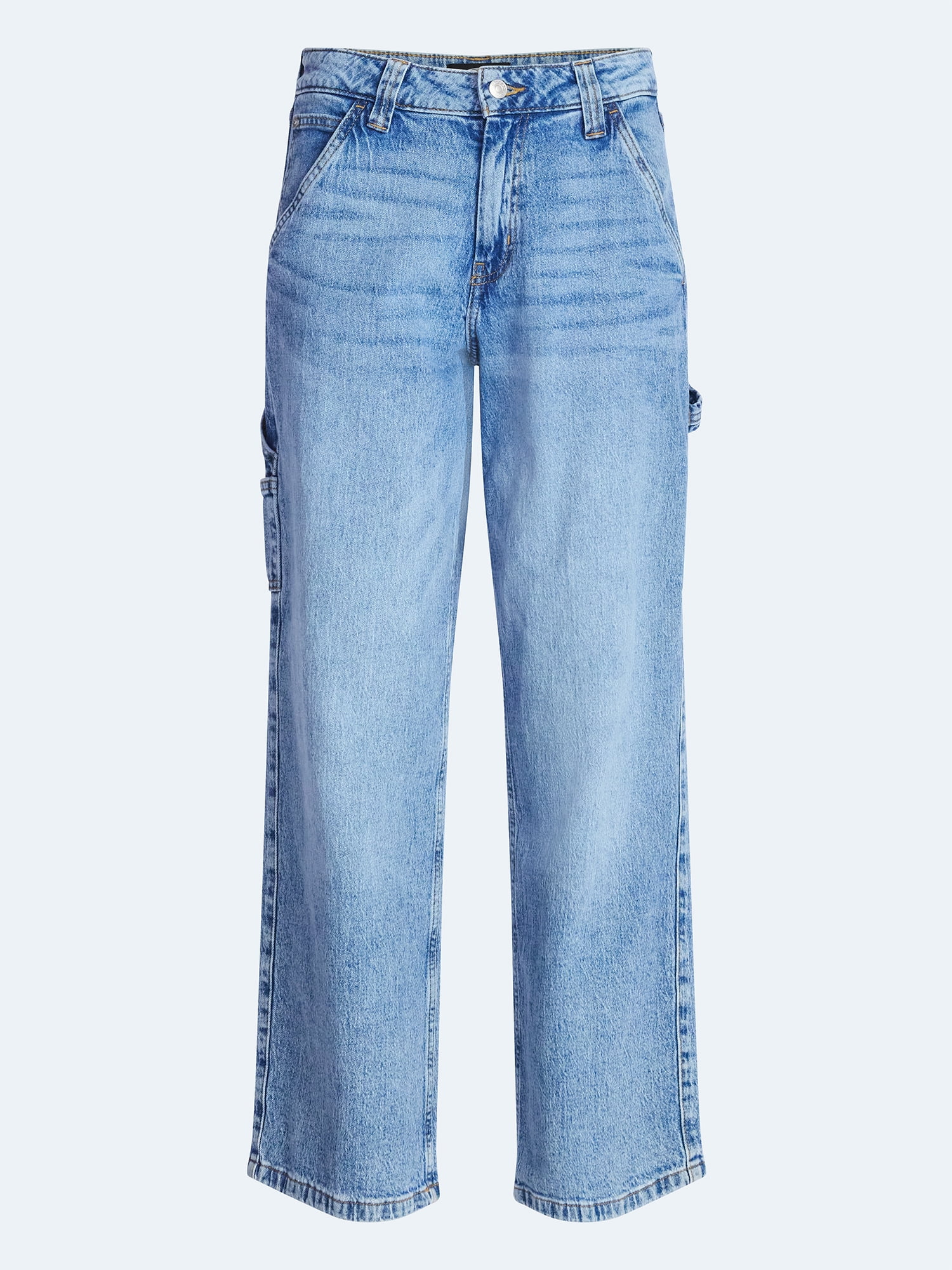 Scoop Women’s and Women’s Plus Relaxed Fit Jeans, 30'' Inseam, Sizes 0-26W