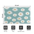 thumbnail image 5 of Teal Daisy Flower Yellow Centers Pattern Door Rugs,Washable Non Slip Door Mats Indoor,Decorative Door Mats,Entry Mat Indoor for Entrance,Bedroom,Kitchen,Bathroom,20"x32", 5 of 6