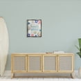 thumbnail image 4 of Stupell Industries Beach Vibes Calligraphy Nautical Seashell Flowers Graphic Art Luster Gray Floating Framed Canvas Print Wall Art, Design by Katie Doucette, 4 of 5