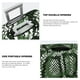 thumbnail image 3 of Balery Green Snakeskin Funda de equipaje, fundas para maletas, elástica, lavable, protector de maletas, compatible con maletas de 18 a 32 pulgadas-X-Large, 3 of 7