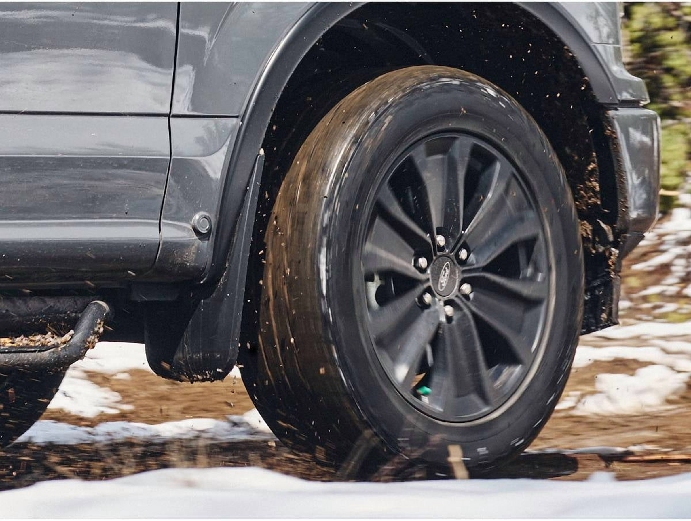 Husky Liners 59521 Custom Molded Mud Flaps Fit 21–25 F150 w/o Fender Flares – Rear