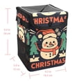thumbnail image 5 of Christmas Car Trash Can Mini Trash Can, Foldable with Lid, Leak-Proof, Hanging Storage Bag, 5 of 6