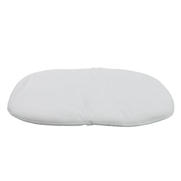 Cesta de transporte para bebé, plegable, portátil, de cuerda de algodón, cuna para bebé recién nacido, para uso al aire libre, cesta para dormir con cojín.
