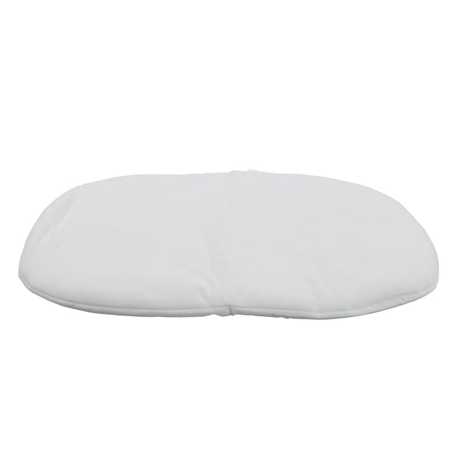 Cesta de transporte para bebé, plegable, portátil, de cuerda de algodón, cuna para bebé recién nacido, para uso al aire libre, cesta para dormir con cojín.