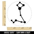 thumbnail image 2 of Pisces Zodiac Star Constellations Self-Inking Rubber Stamp Ink Stamper - Yellow Ink - Small 3/4 Inch, 2 of 7