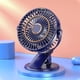 thumbnail image 1 of RKSTN portable fan Clip Fan, 5 Speeds Small USB Fan With Strong Airflow, Clip & Desk Fan With Digital Display - Quiet For Office Bedroom School Stroller 1200MAH, 1 of 5