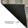 thumbnail image 5 of Addison Rugs Mayfield Premium Machine Washable Transitional Geometric Taupe Rectangle Rug, 2'6" x 3'10", 5 of 7