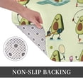 thumbnail image 6 of Gaeub Avocado for Exercise Print Door Mat with Heavy Duty Backing,Welcome Mats for Entryway, Flannel Anti-Slip Doormat, Garge Porch Entryway Mat,16x24in Outdoor Indoor Welcome Mat, 6 of 7