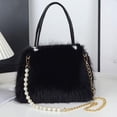 thumbnail image 2 of Ozmmyan Womens Fall Bags Fuzzy Plush Crossbody Handbag Warm Fluffy Shoulder Purse Winter, 2 of 4