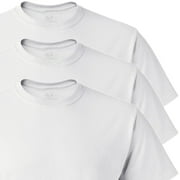 Fruit of the Loom Men,s Crew T-Shirts, White, 3 Pack, X-Large