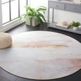 thumbnail image 2 of SAFAVIEH Tacoma Stella Traditional Machine Washable Area Rug, Beige/Gold, 6' x 6' Round, 2 of 8