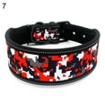 thumbnail image 2 of Flmtop Flower Line Print Reflective Adjustable Pet Dog Puppy Collar Soft Neck Strap 7#, 2 of 9