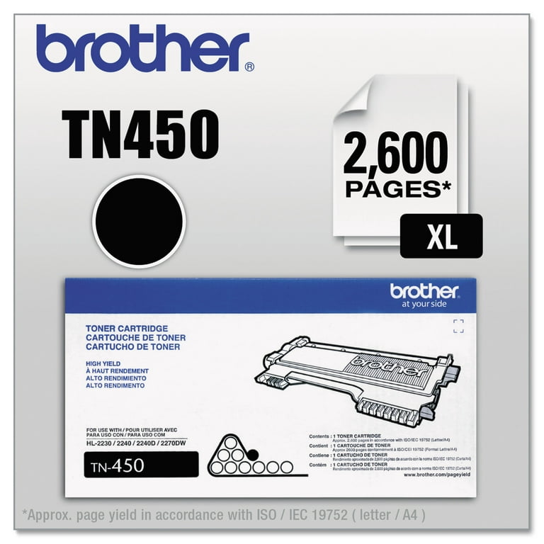 Genuine Brother TN-423BK Toner Cartridge – Black