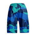 thumbnail image 4 of Hearthz Camo Cargo Shorts for Men Relaxed Fit Breathable Men's Shorts Athletic Hiking Camping Men Shorts with Zipper Pocket, 4 of 4