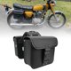 thumbnail image 5 of Bolsas Laterales Para Motocicleta, 2 Alforjas Para Motocicleta De 7,4 L, Exterior De Cuero PU, Gran Espacio De Almacenamiento Con Cuerda Para Guardar Billetera Impermeable, 5 of 7