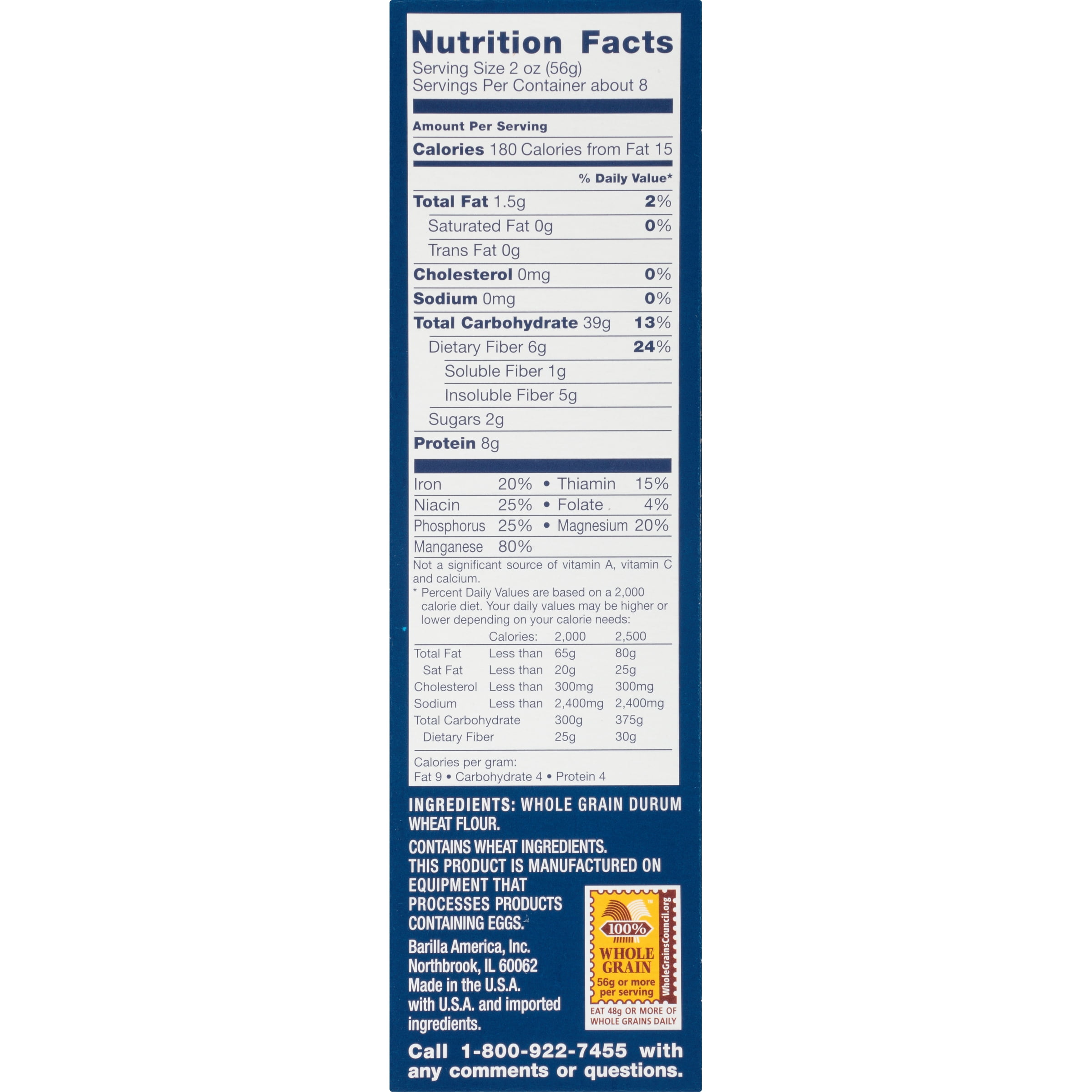 Barilla Lasagna Noodles Nutrition Facts Besto Blog