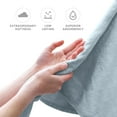 thumbnail image 5 of Martex Luxury 6-Piece 100% Ringspun Cotton Towel Set - Highly Absorbent, Soft, 500 GSM (Blue), 5 of 8